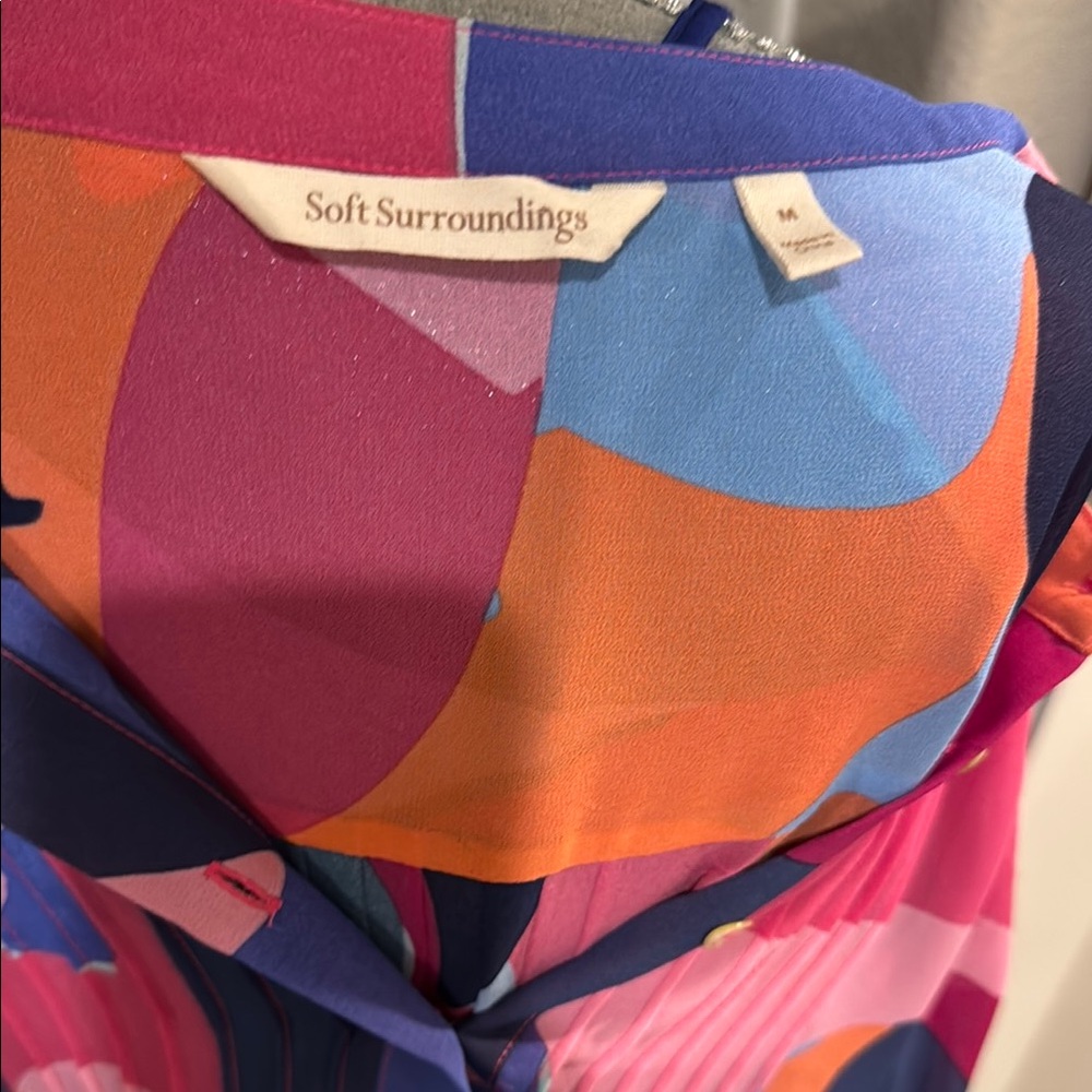 Colorful Abstract‎ Print Dress - Picture 2 of 7